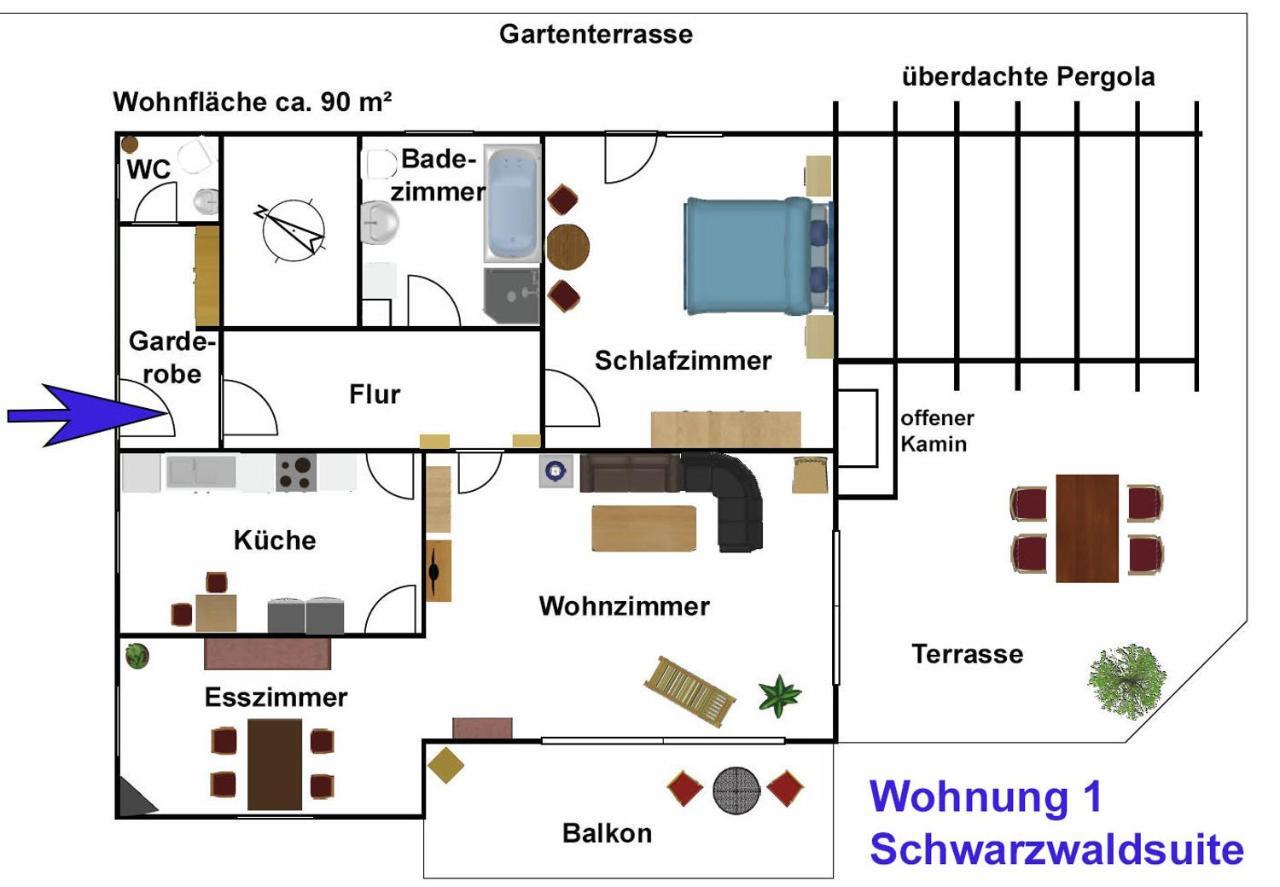 Schwarzwaelder Ferienwohnungen Seelbach  Exterior photo